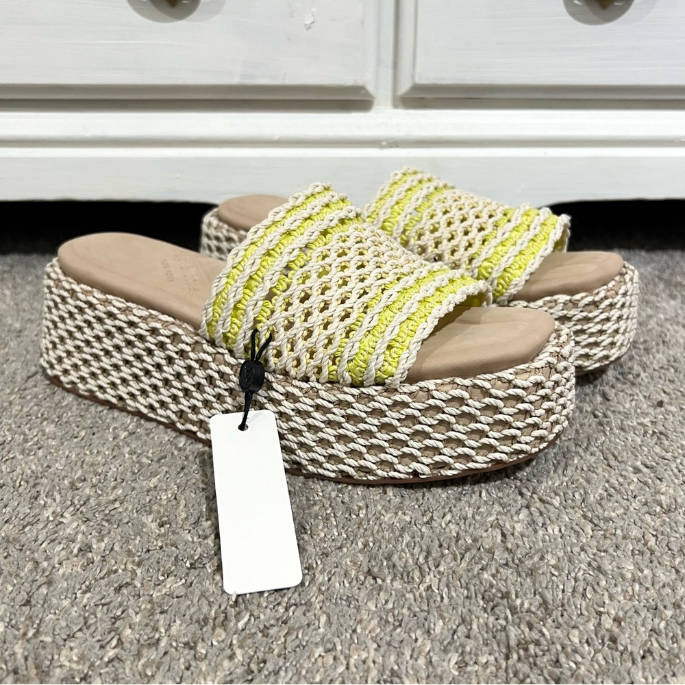 Rag & Bone Logan Platform Crochet Sandals